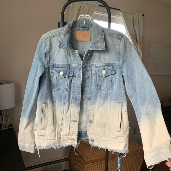 Blank NYC Jackets & Coats Blank Nyc Ombre Denim Jacket Poshmark